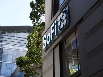 SoFi building logo